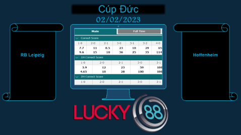 LUCKY88 RB Leipzig vs Hoffenheim, Soi kèo bóng đá hôm nay 02/02/2023, Cúp Đức