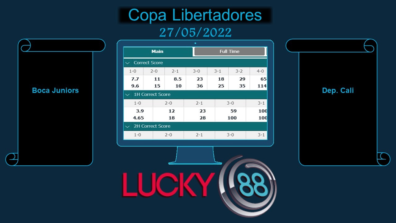 LUCKY88 Boca Juniors vs Dep. Cali , Soi kèo bóng đá hôm nay 27/05/2022, Copa Libertadores